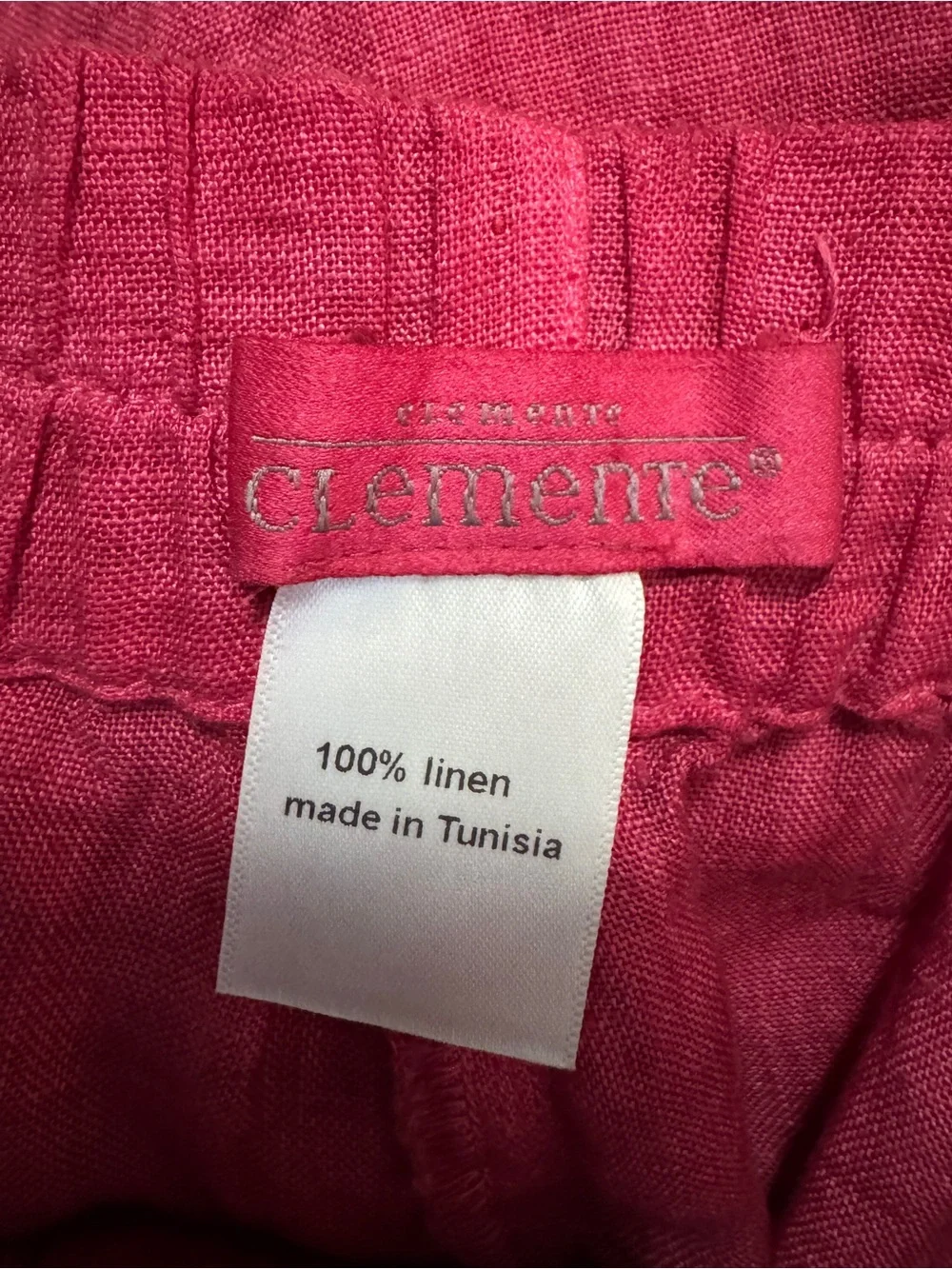 ELEMENTE CLEMENTE LINEN WIDE LEG CASUAL BREEZY COMFY PANTS SZ 1 / US SZ 6 - Picture 4 of 4